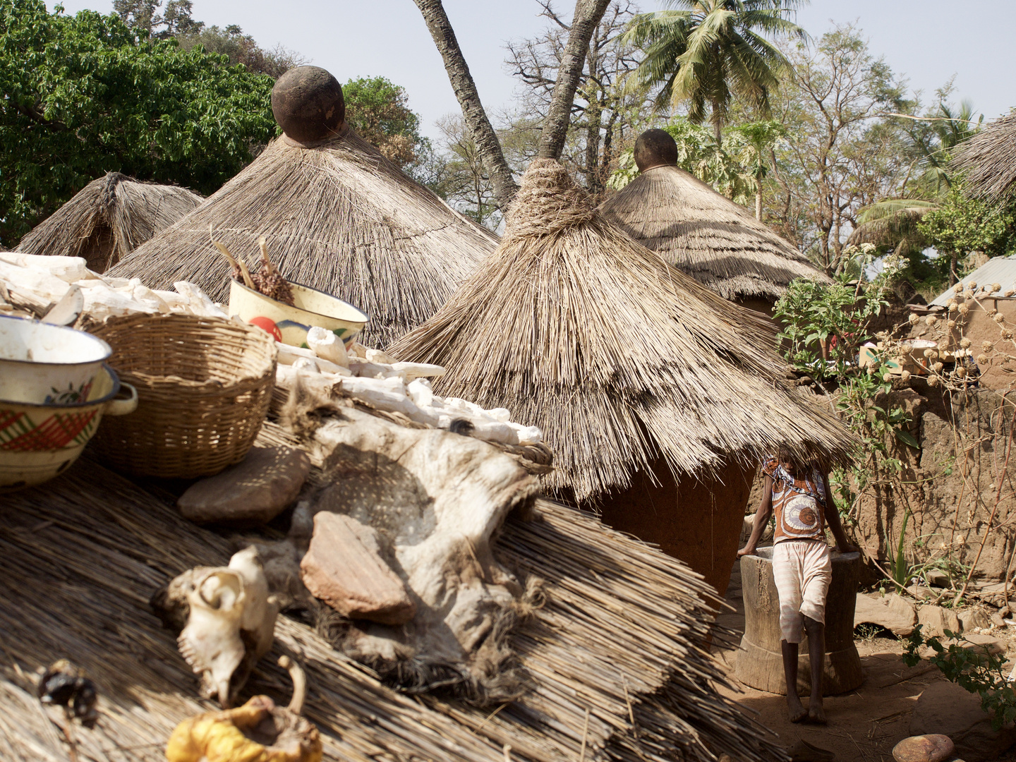 Dorf im Norden von Benin