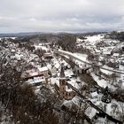 Dorf im Schnee