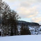 Dorf im Schnee