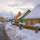 Dorf im Schnee (un pueblo totalmiente cubierto de nieve)