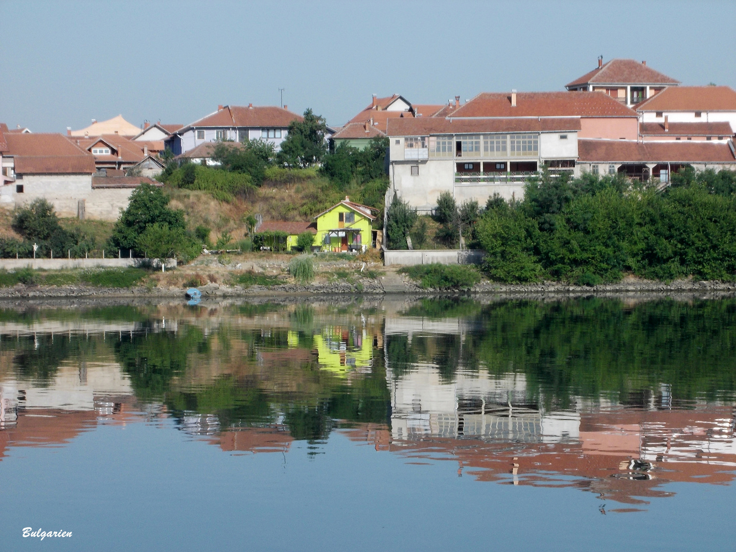 Dorf im Spiegel