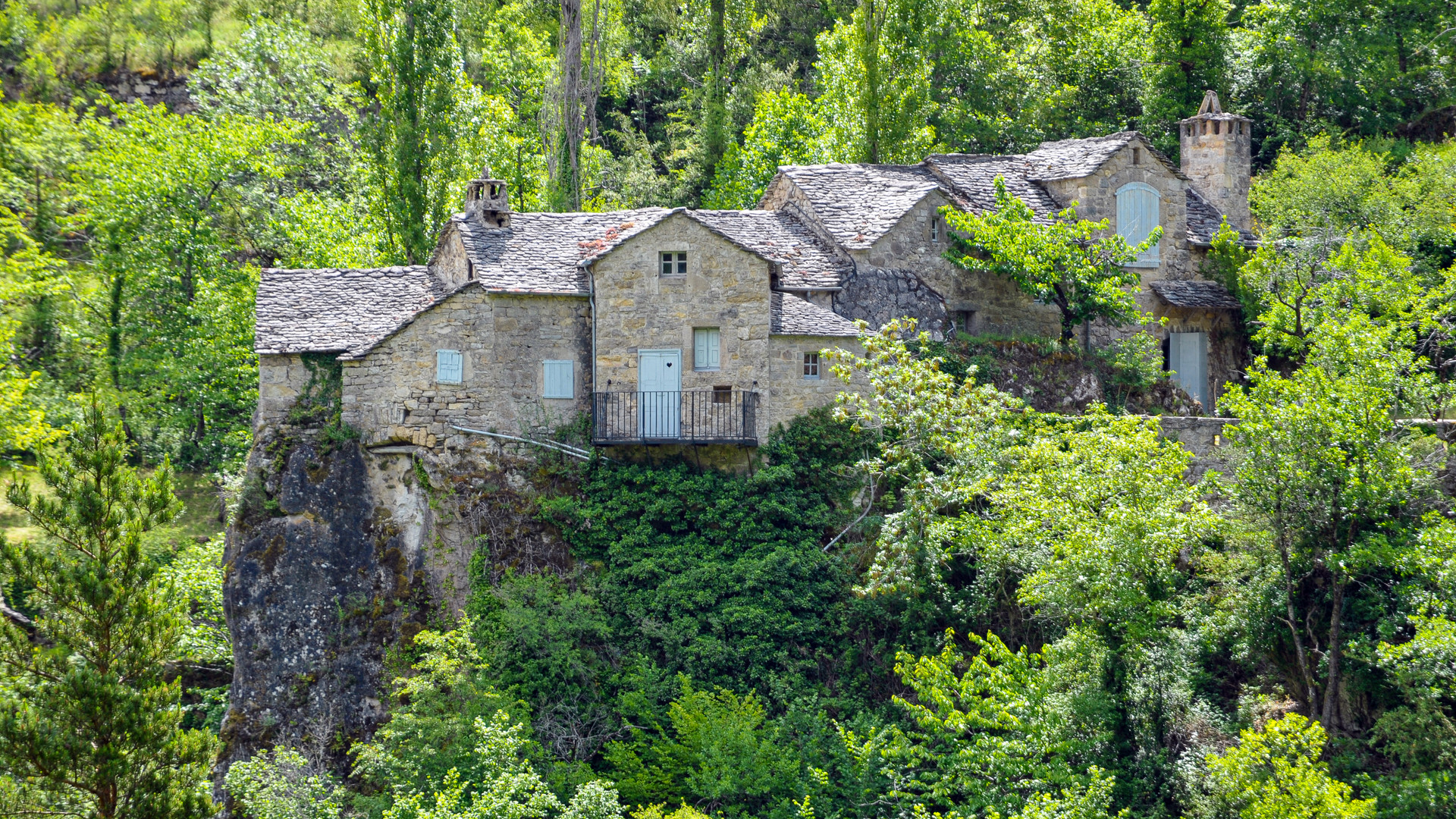 Dorf im Tal des Tarn! 