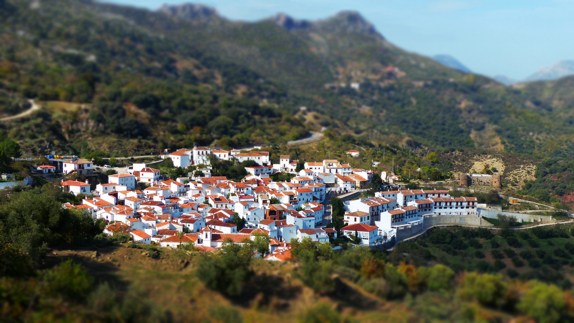 Dorf in Andalusien