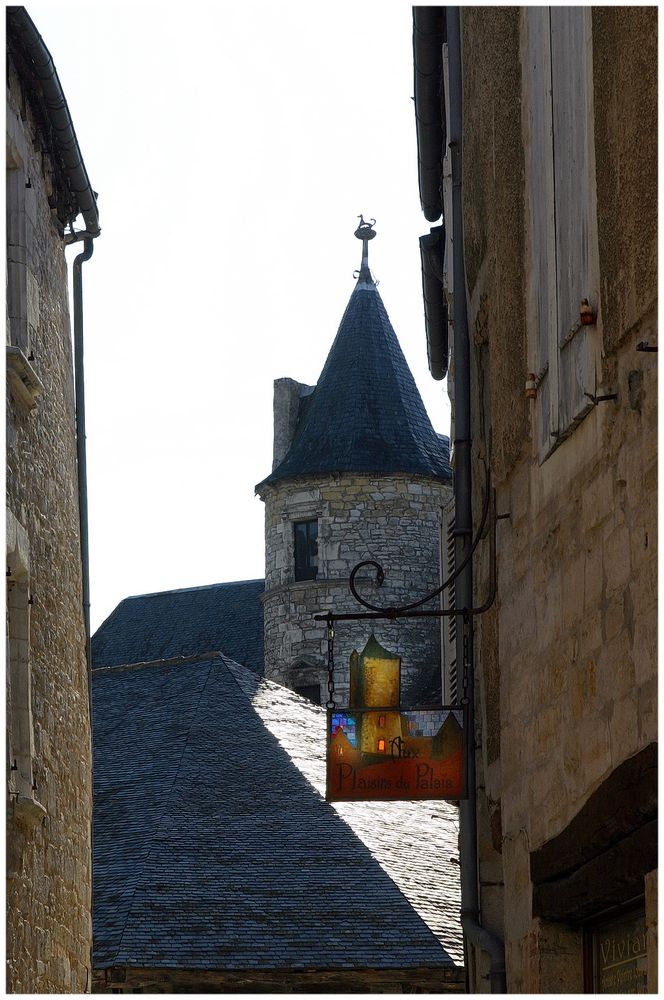 Dorf in der Auvergne