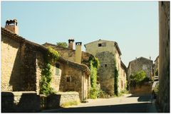 Dorf in der Bourgogne