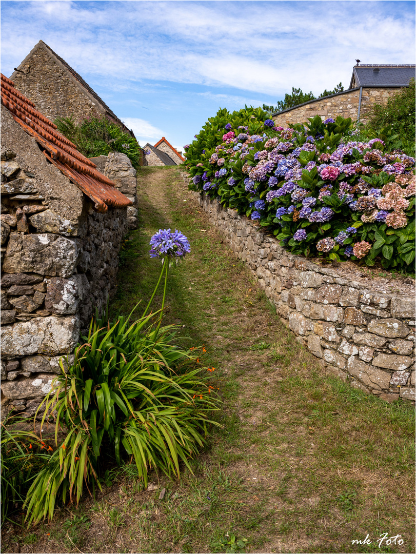 Dorf in der Cotentin