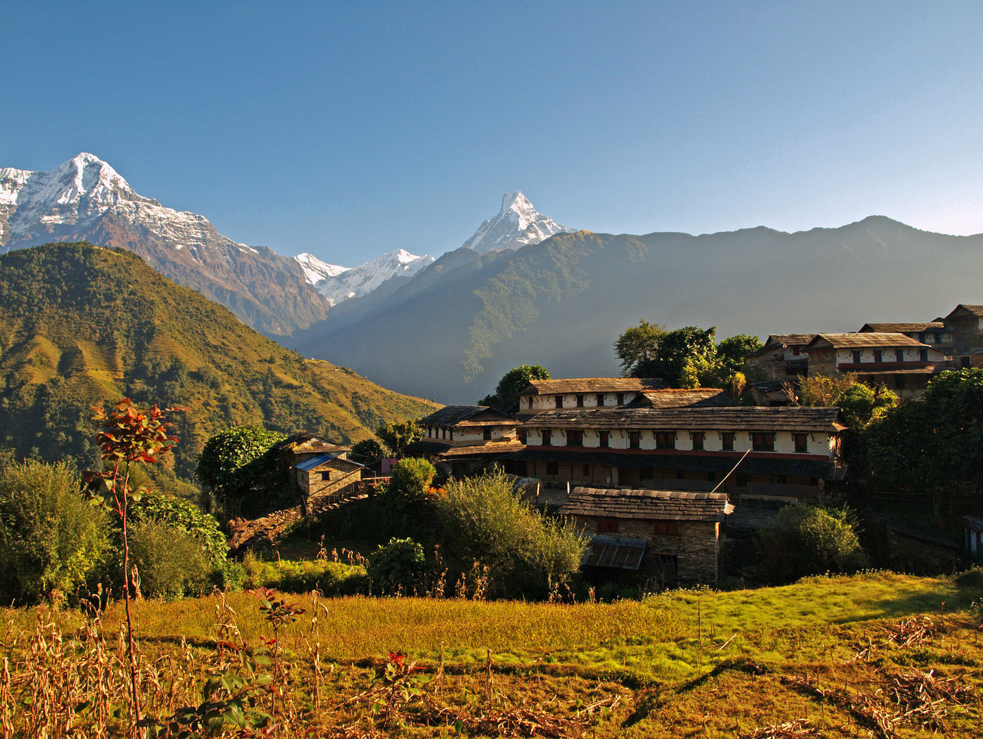 Dorf in Nepal