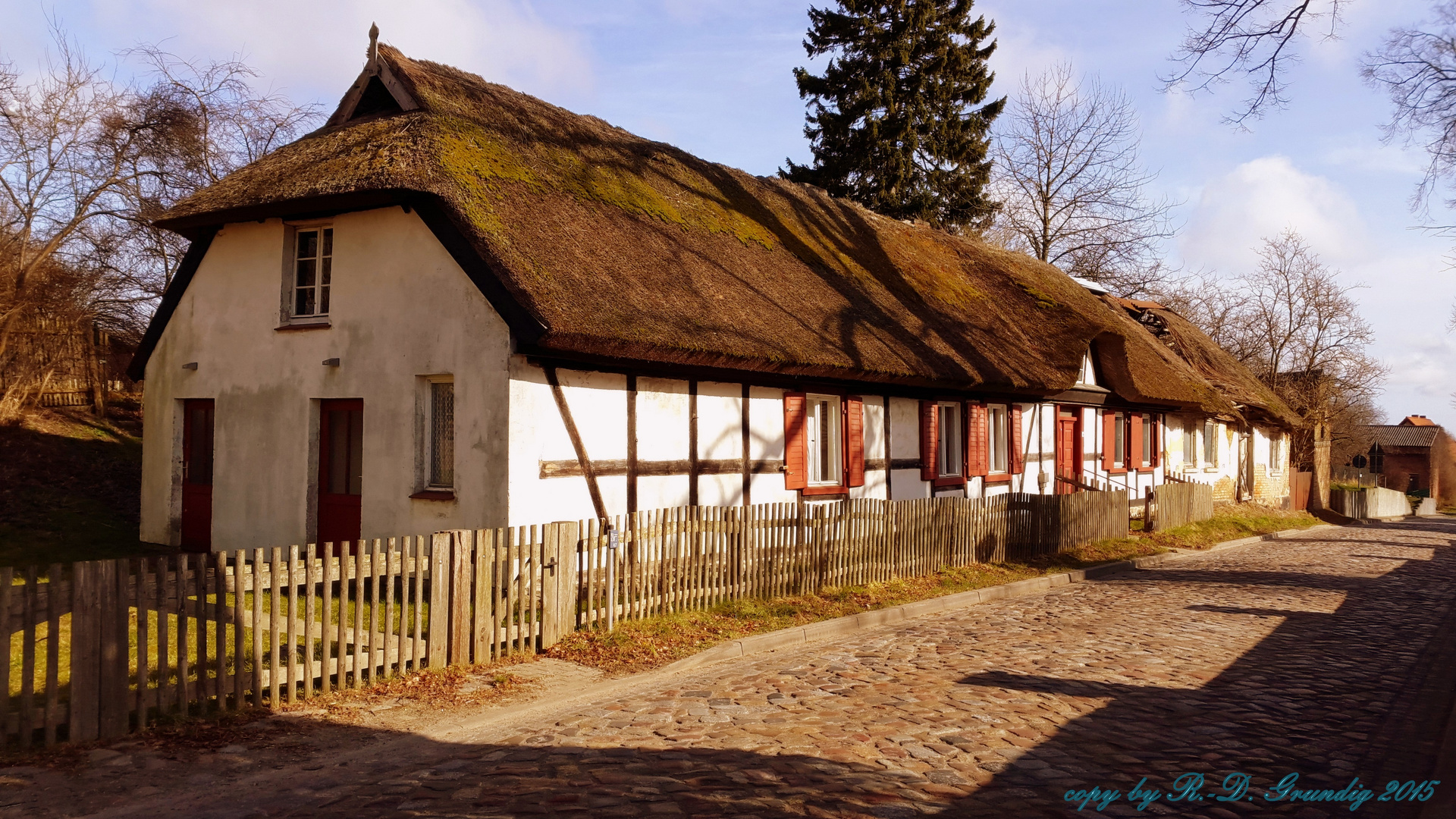 Dorf Katzow bei Wolgast