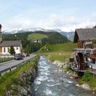 Dorf Niederthai im Ötztal