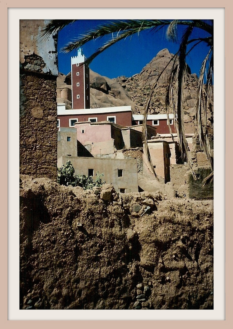  Dorf Tafrout in Marokko...