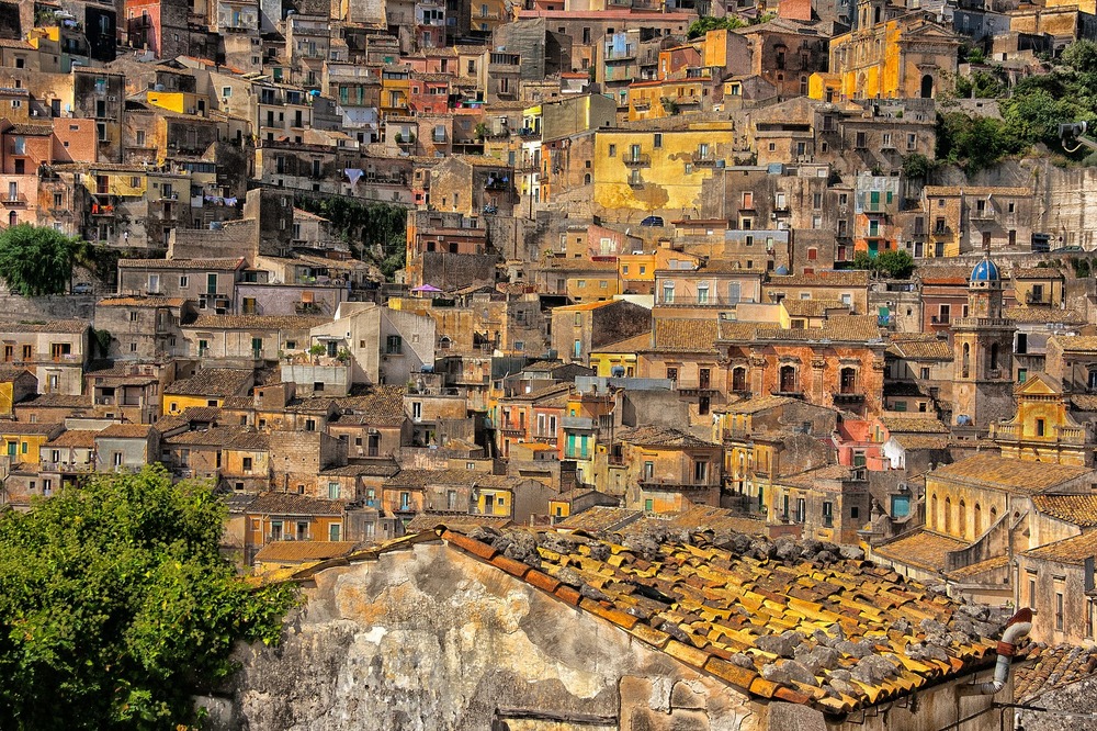 Dorfansicht Ragusa Ibla