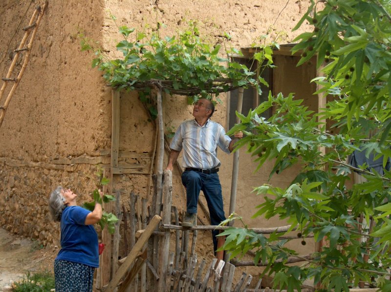 Dorfbewohner im Osten der Türkei