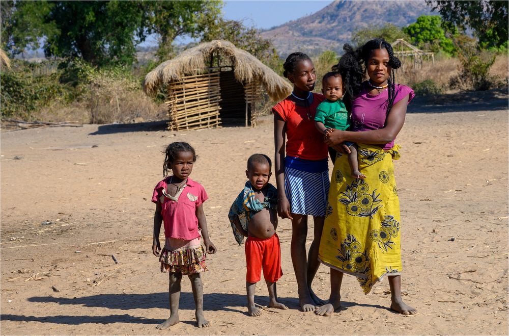 Dorfbewohner / Madagaskar