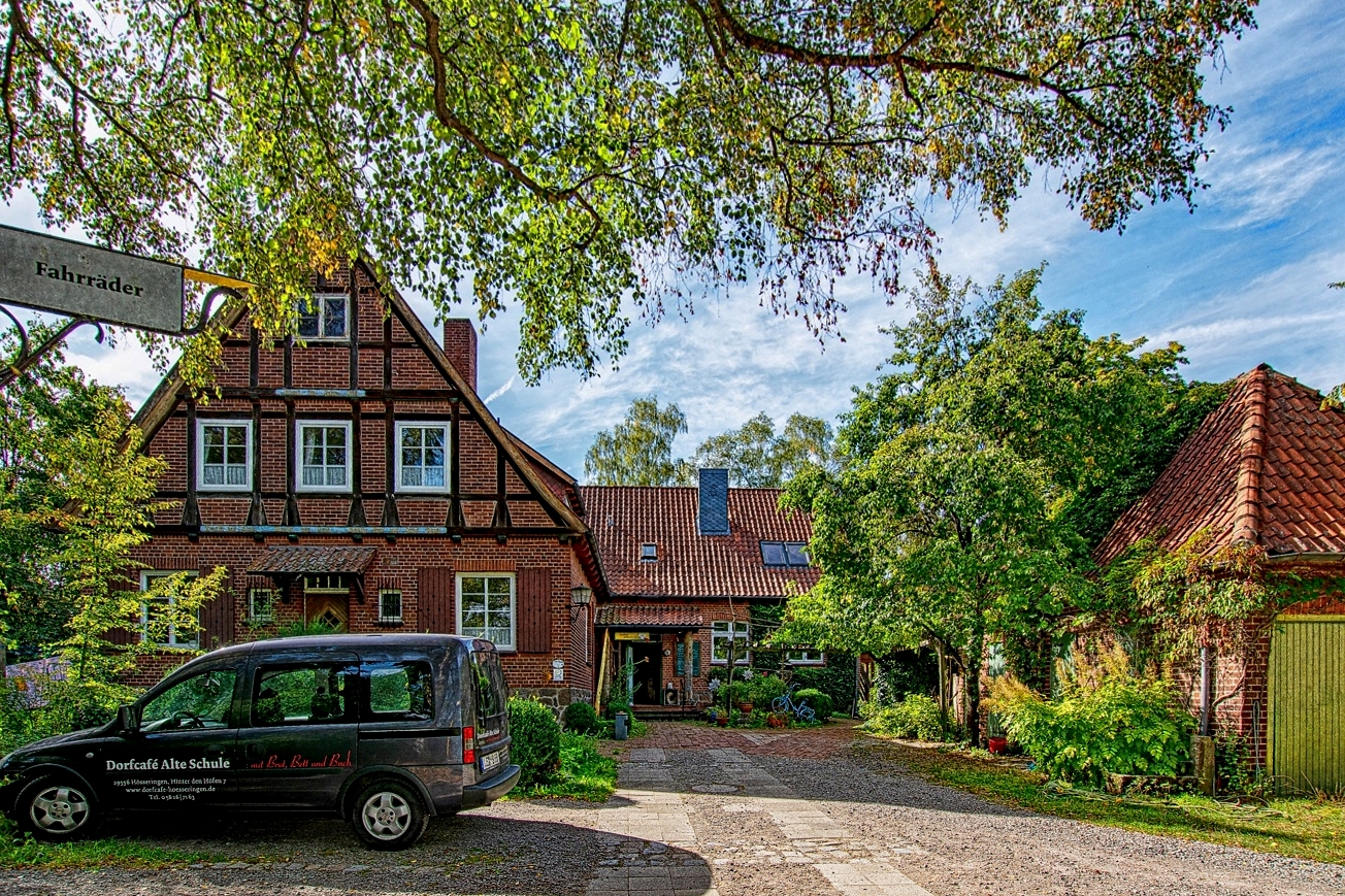 Dorfcafe in der Lüneburger Heide