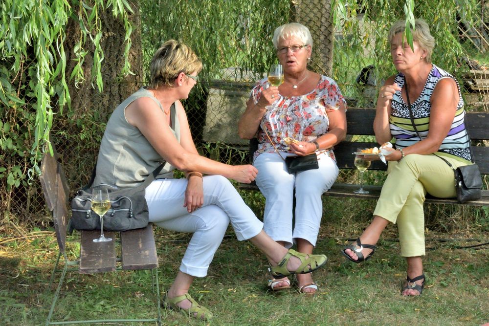 Dorffest - die ältere Damen
