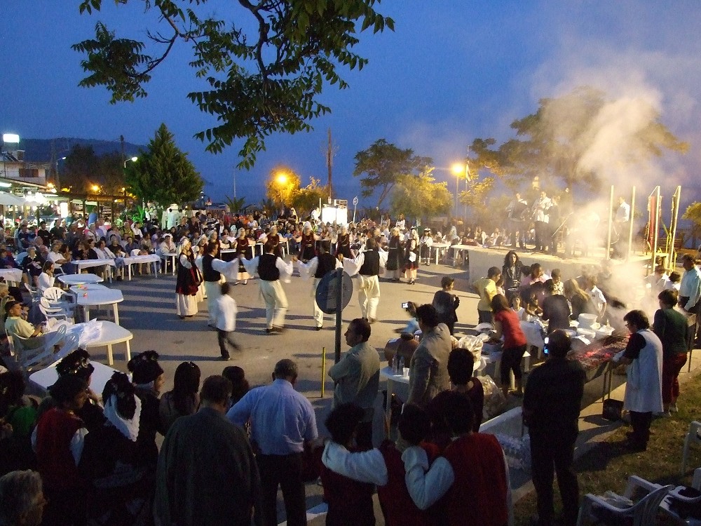 Dorffest in Ouranóupoli