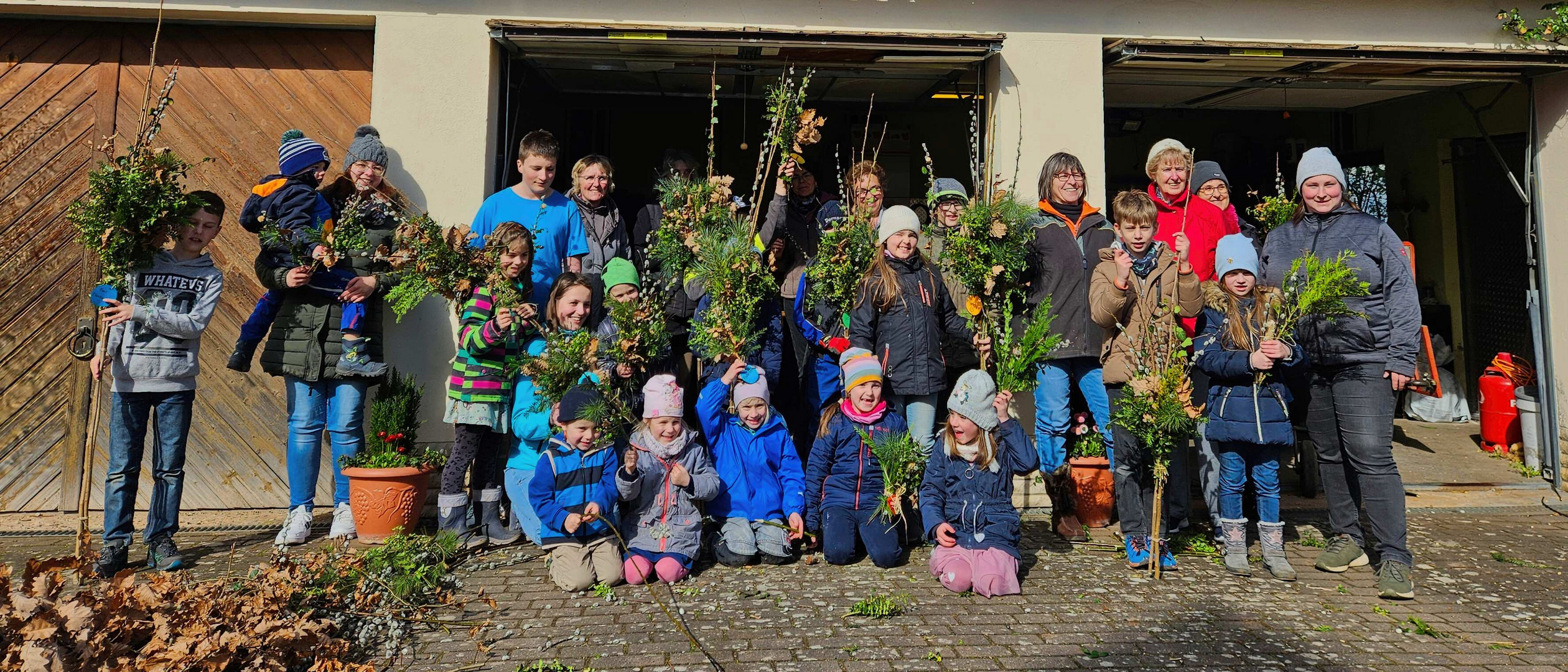 Dorfgemeinschaft Wernfels/Theilenberg am Palmsamstag