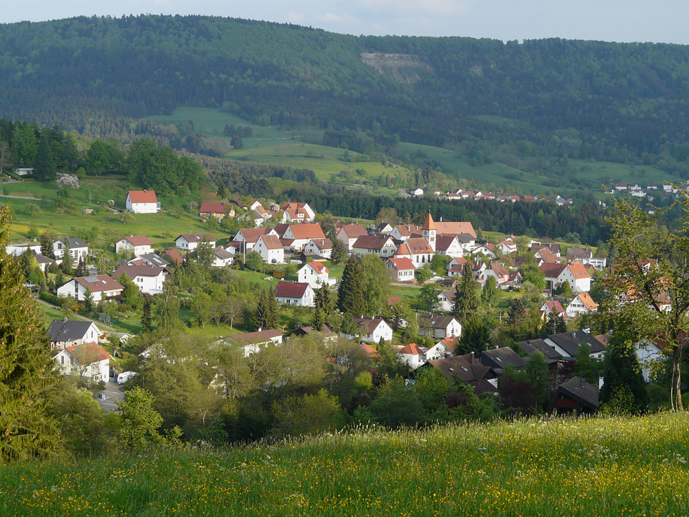 Dorfidylle auf der schwäbischen Alb