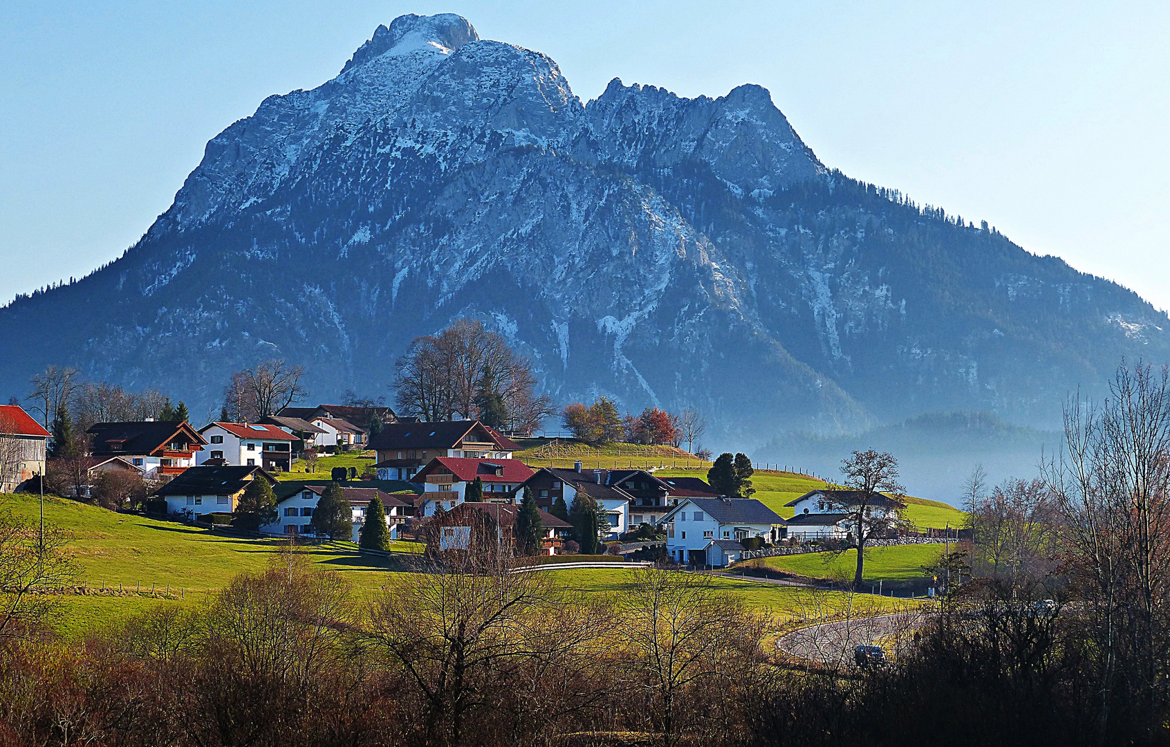 Dorfidylle im schönen Allgäu