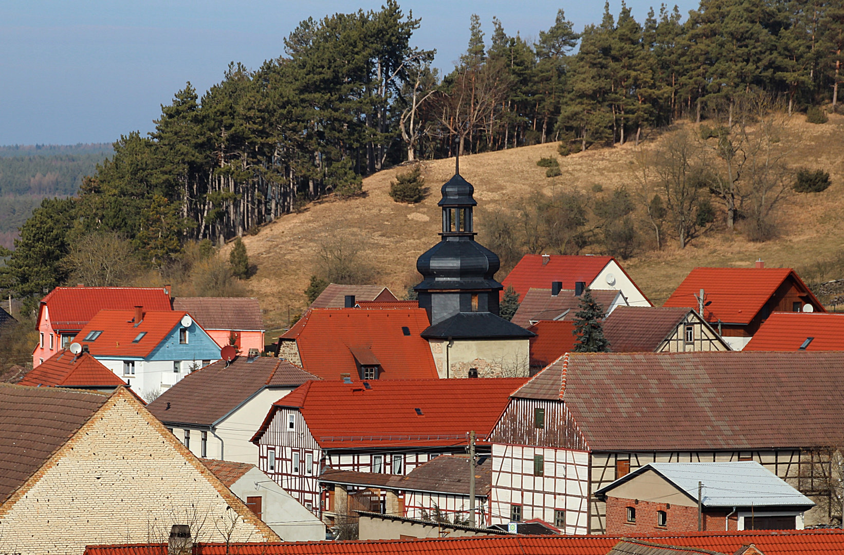 Dorfidylle im Thüringer Land