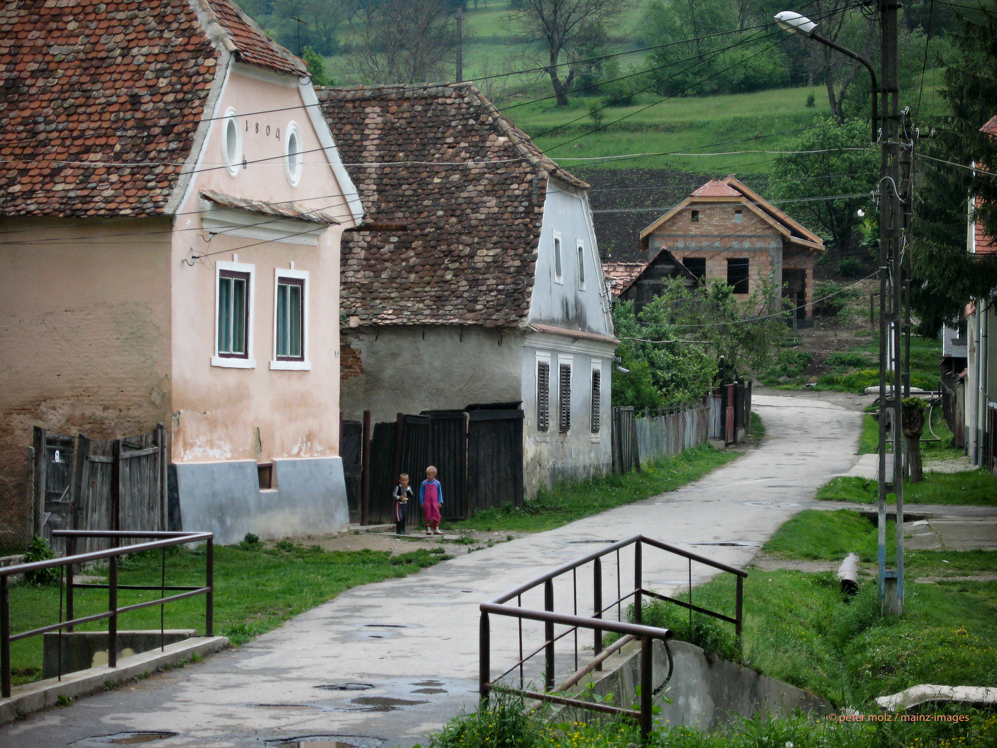 Dorfidylle in Birthälm/Biertan - Rumänien 2007
