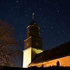 Dorfkirche bei Nacht