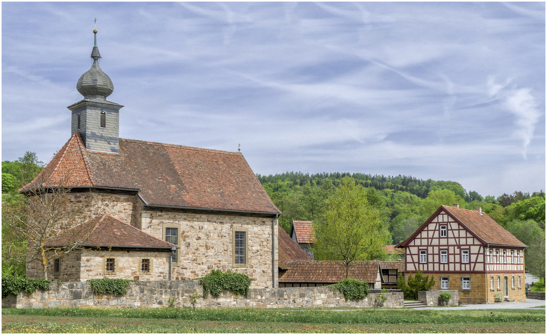 Dorfkirche Foto & Bild deutschland, europe, bayern Bilder auf