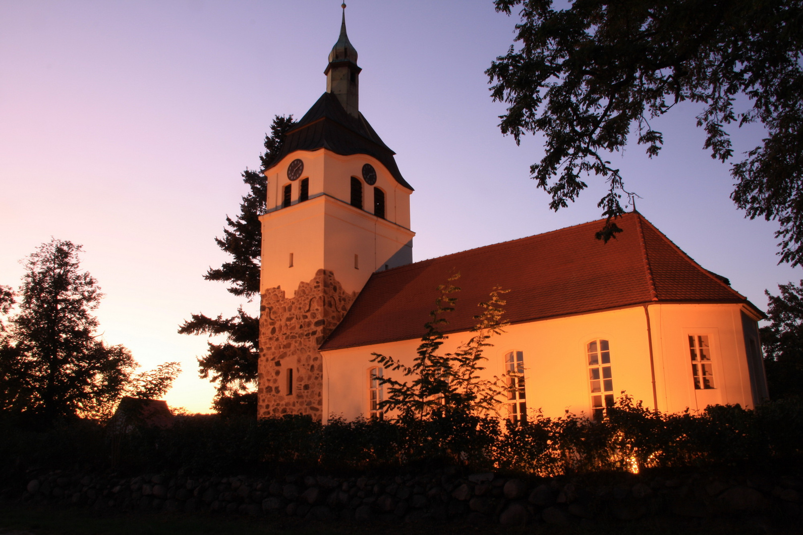 Dorfkirche im Brandenburger Land