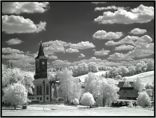 Dorfkirche in der Sächsischen Schweiz