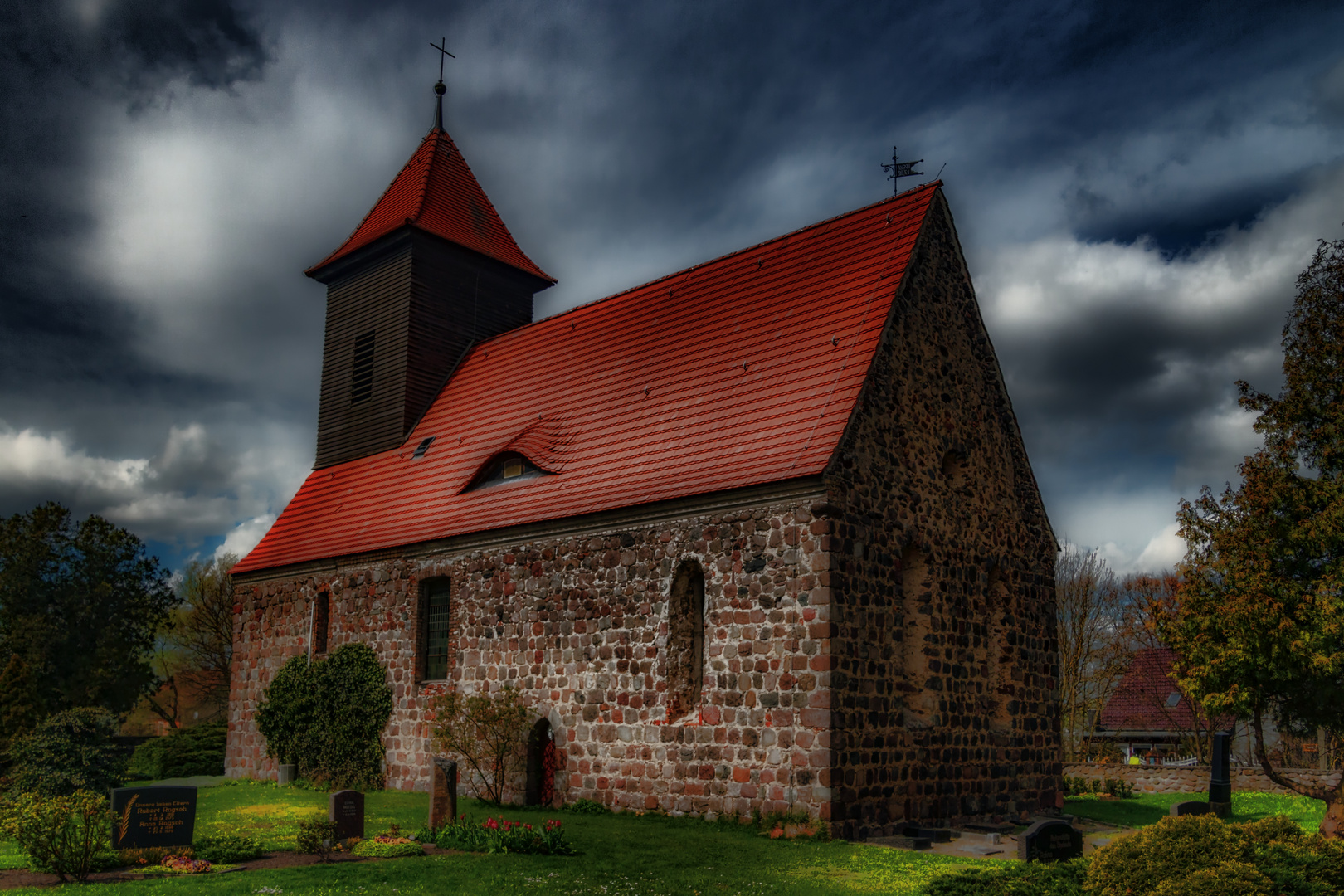 Dorfkirche in Hasenholz