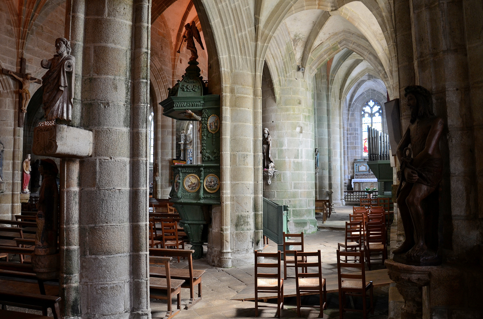 Dorfkirche Locronan Bretagne