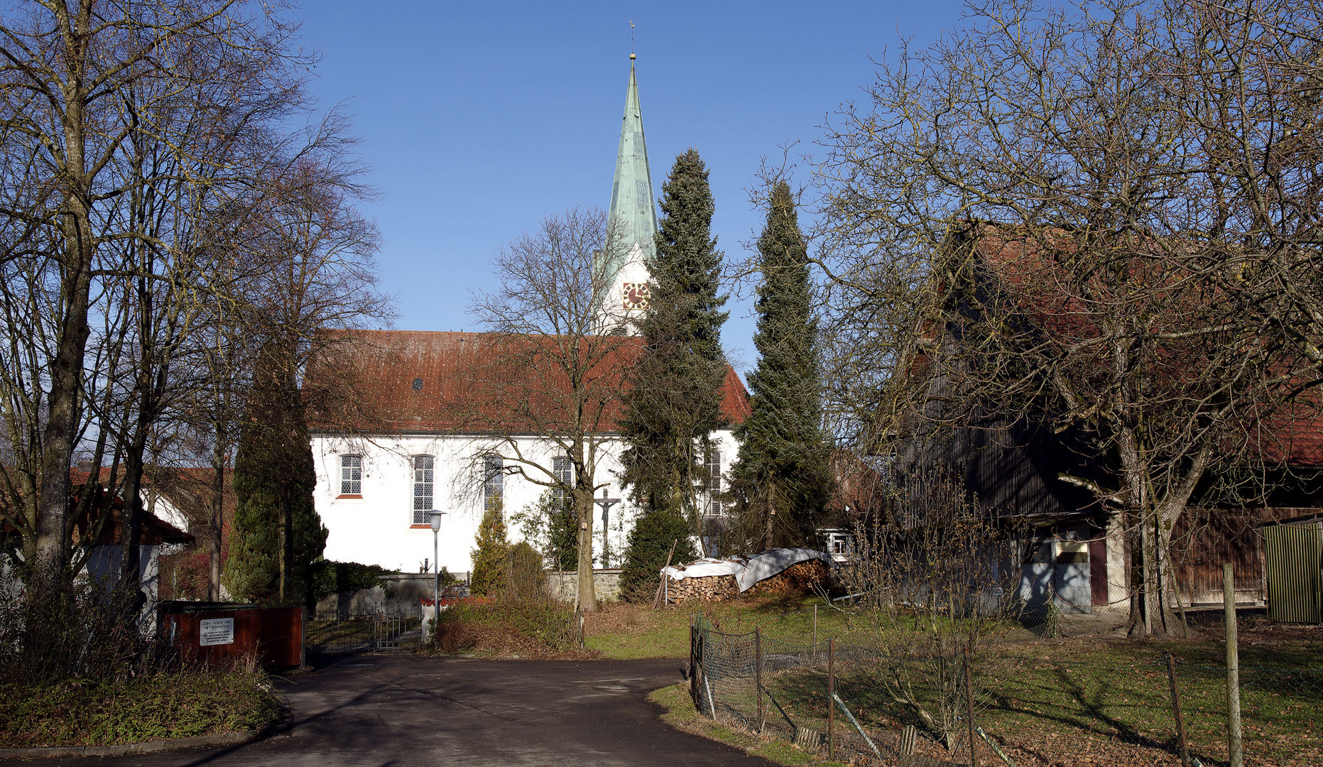 Dorfkirche von Oberreitnau,Allgäu....1