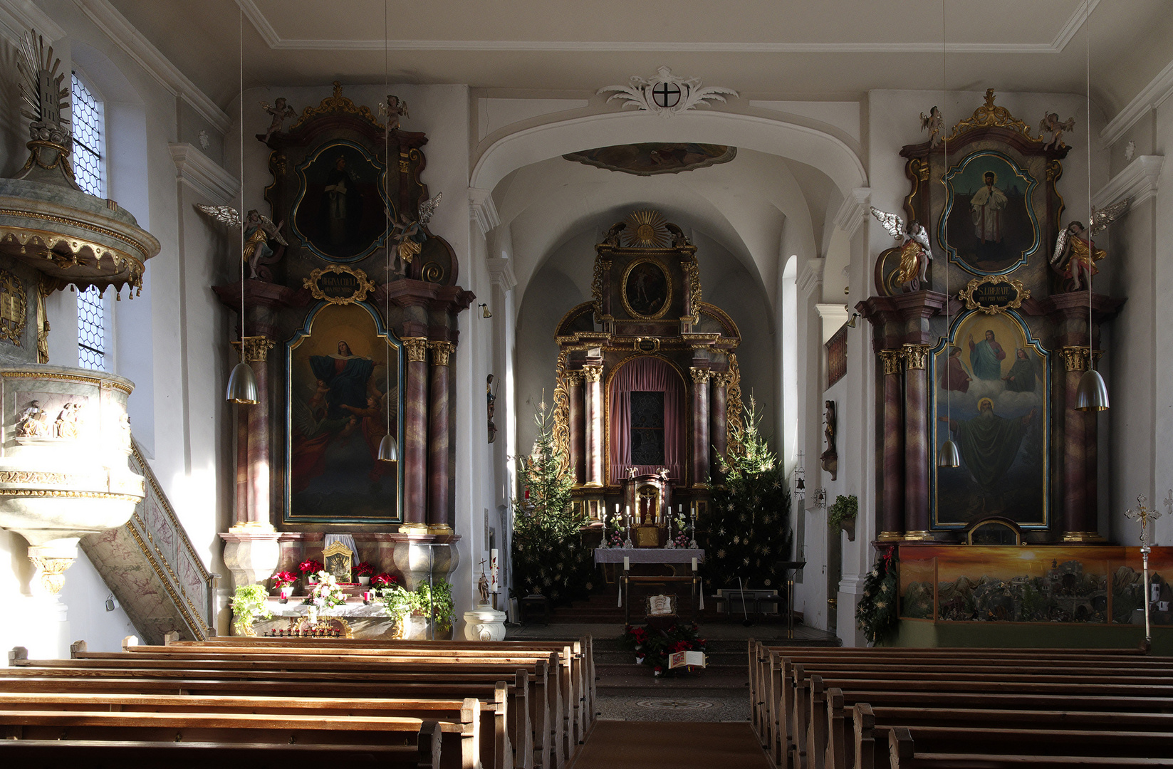 Dorfkirche von Oberreitnau,Allgäu...3