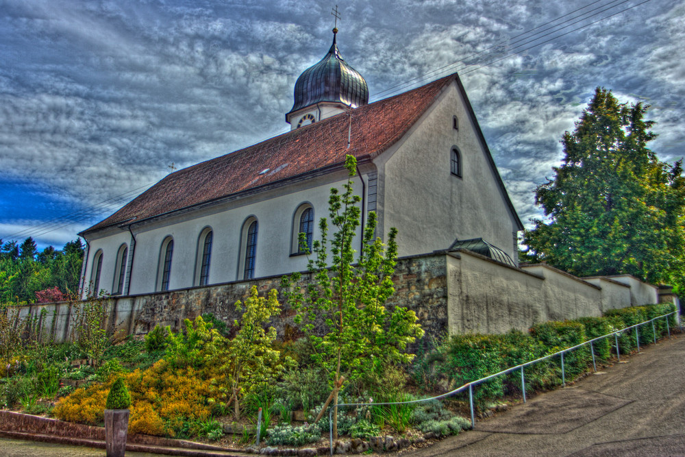 Dorfkirche von Waldkirch bei Waldshut