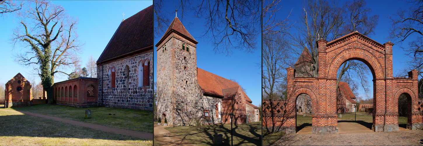 Dorfkirchen (15): Kirche und Campo Santo in Radensleben