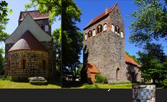 Dorfkirchen (20): Die Hönower Feldsteinkirche mit Schachbrettstein