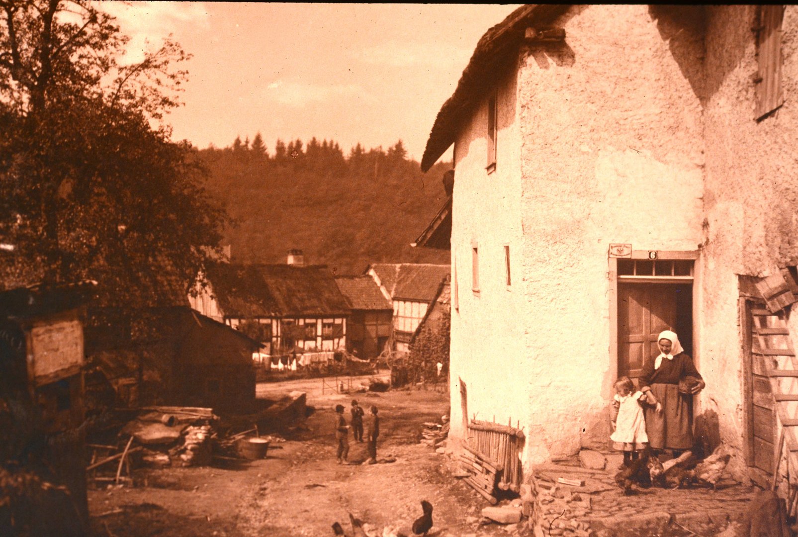 Dorfleben an der Ahr um 1906