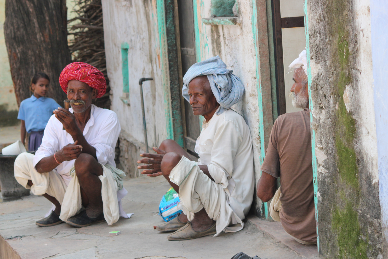 Dorfleben in Indien