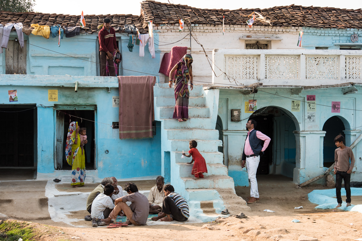 Dorfleben in Khajuraho