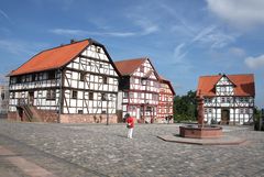 Dorfplatz im Hessenpark