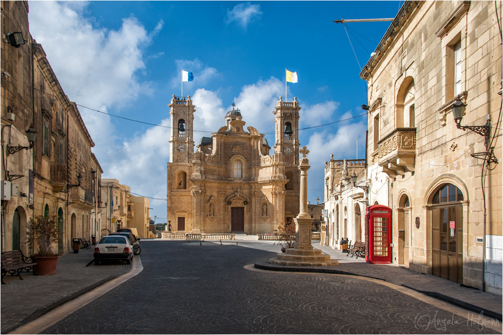 Dorfplatz in Gharb Foto & Bild europe, malta, gozo Bilder auf
