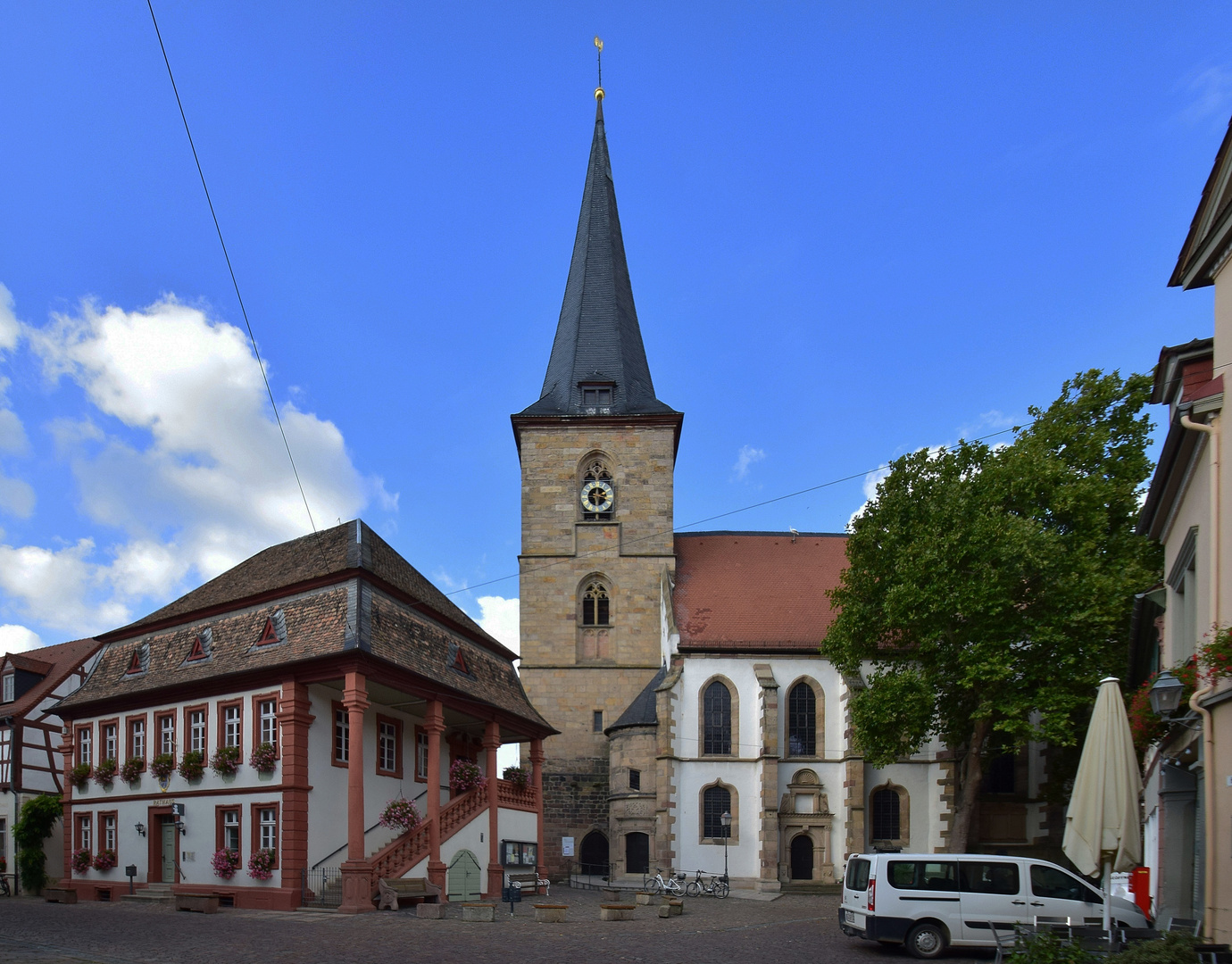 Dorfplatz von Freinsheim 