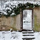 Dorfrundgang ~ Stufen im Schnee