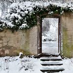 Dorfrundgang ~ Stufen im Schnee