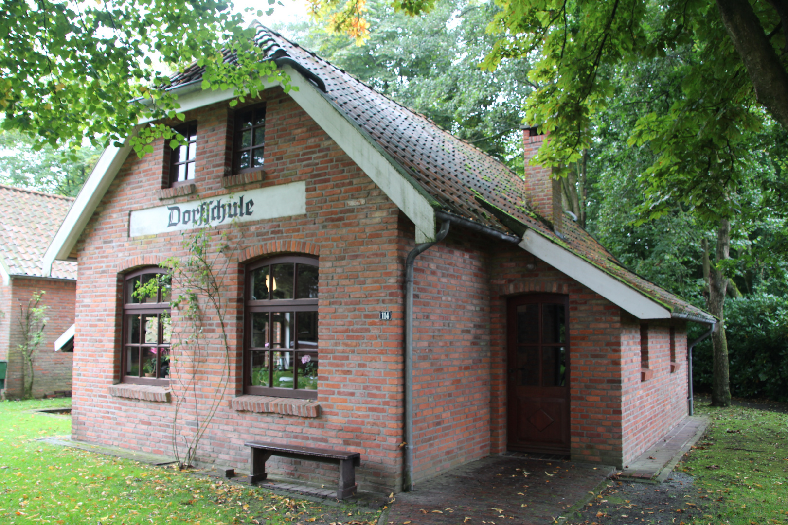 Dorfschule im Dorfmuseum Münkeboe
