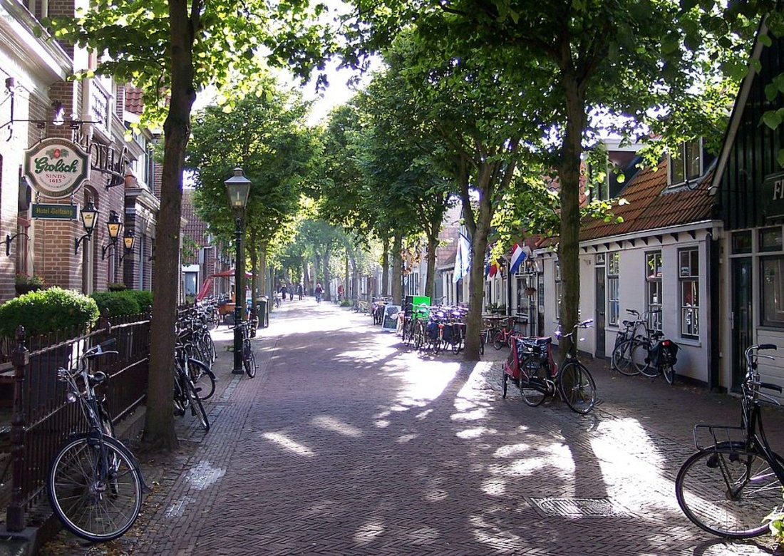 Dorfstraße auf Vlieland
