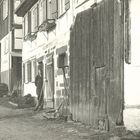 Dorfstraße um 1900
