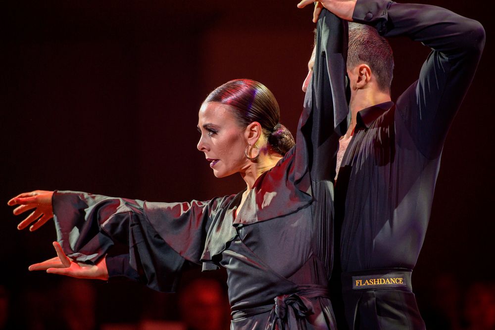 Dorin Freautanu&Mariana Sergeeva beim Paso Doble