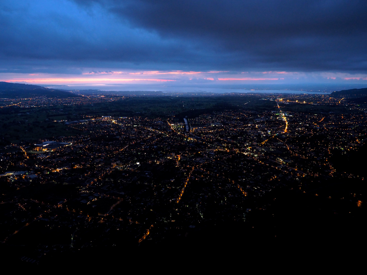 Dornbirn bei Nacht