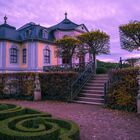 Dornburger Schlösser am Abend (7) - Rokoko-Schloss